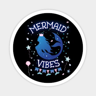 Mermaid Vibes Magical Beach Lovers Magnet